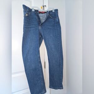 Wrangler Jeans Mens 36 x 30 Performance Series Blue Denim